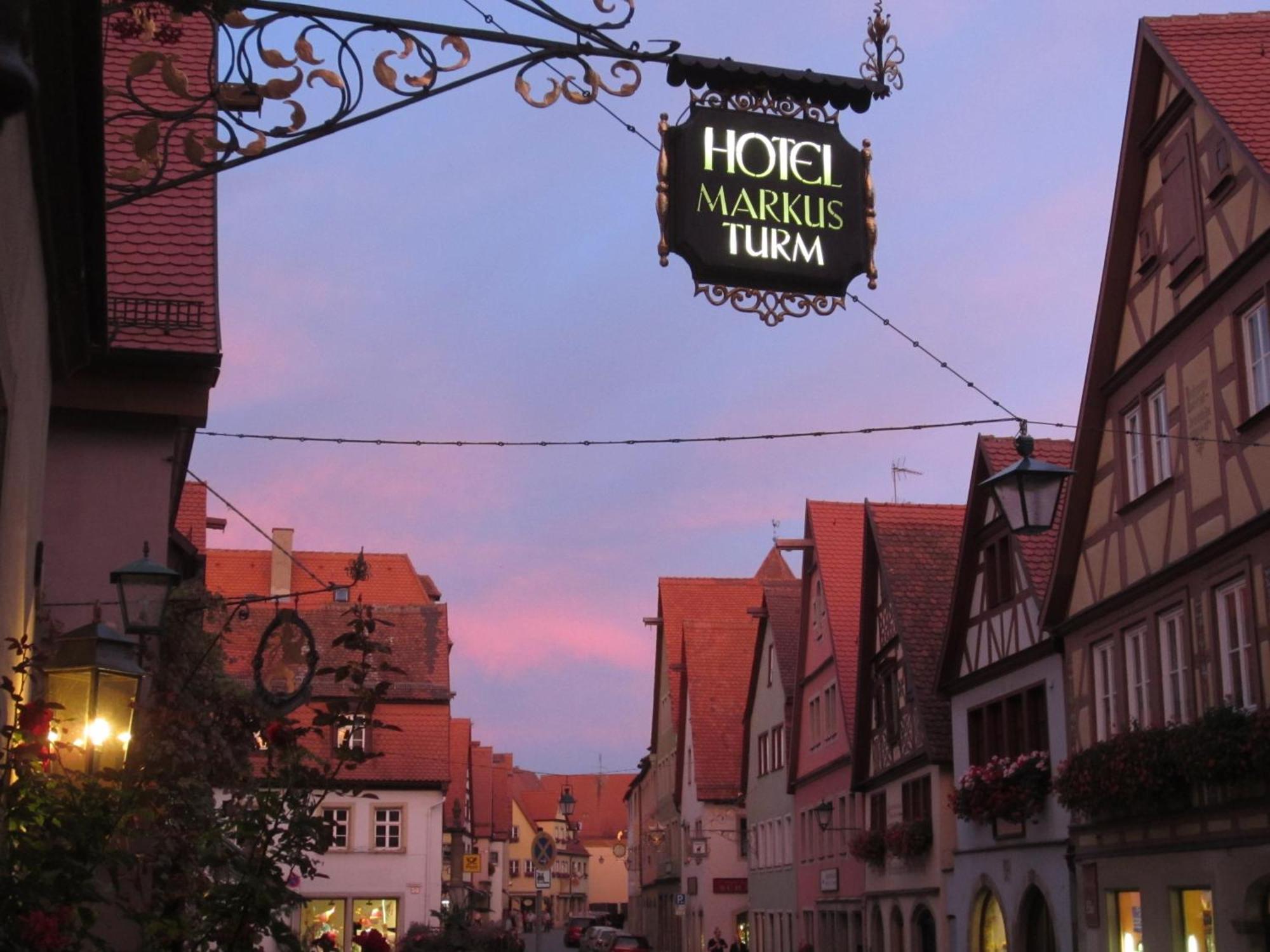 Romantik Hotel Markusturm Ротенбург-на-Таубере Экстерьер фото
